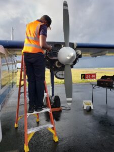 Propeller Inspection Private Aircraft